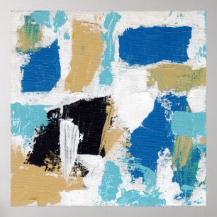 Poster Expression Abstraite #6 par Michael Moffa