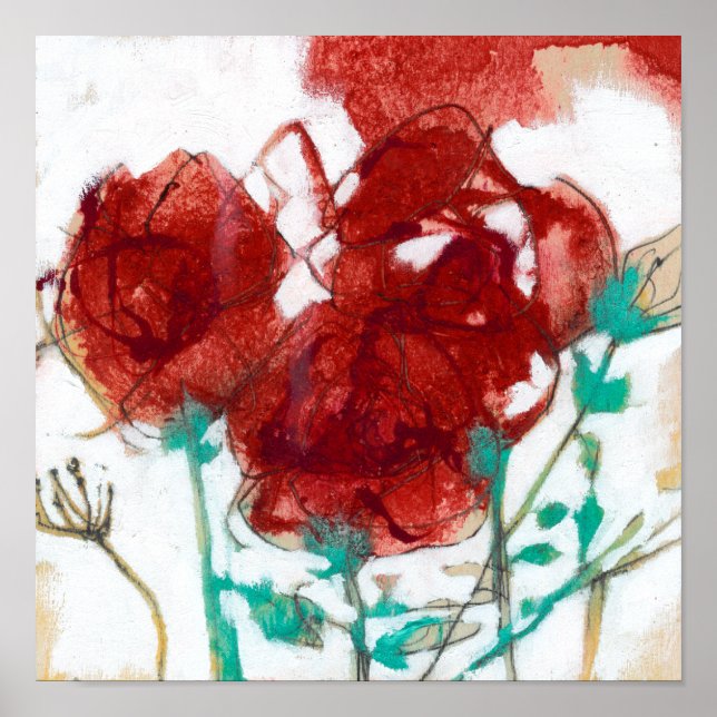 Poster Expression Fleur I (Devant)