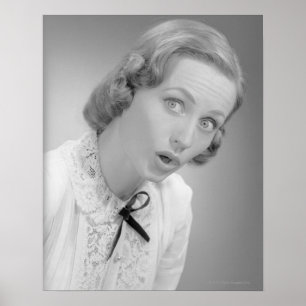 Poster Expressions du visage