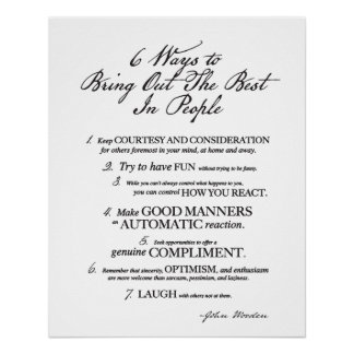Poster Exprimez Le Meilleur Citation Des Gens -J. Bois
