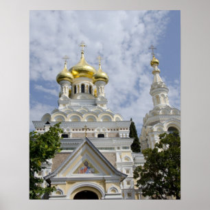 Poster Extérieur de la cathédrale Saint-Alexandre-Nevski