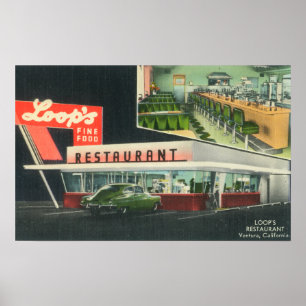 Poster Exterior View of Loop's RestaurantVentura, CA