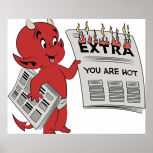 Poster Extra Extra Lisez Tout À Ce Sujet