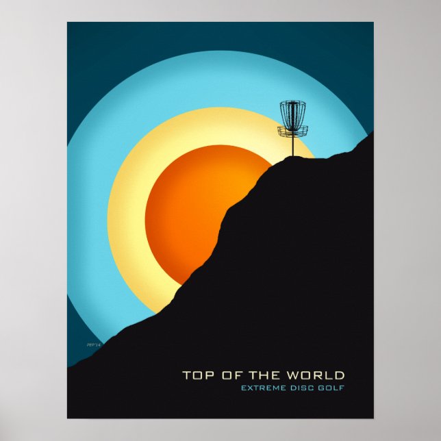 Poster Extreme Disk Golf (Devant)