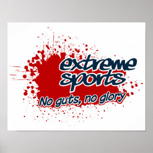 Poster Extreme Sports, personnalisable