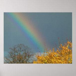 Poster Extrémité de l'arc-en-ciel