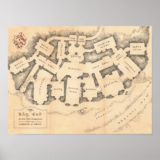 Poster extrémité du sac (Devant)