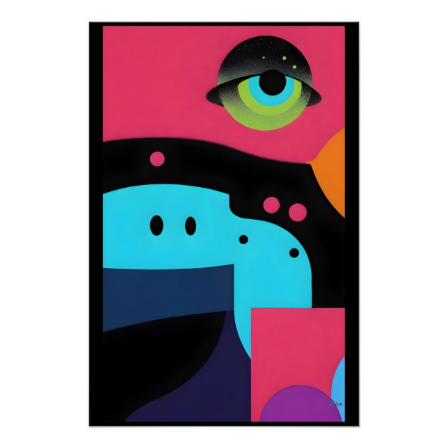 Poster Eye Accept Radical Acceptance (Devant)