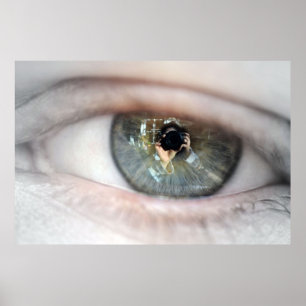 Poster Eye-Macro par Shirley Taylor
