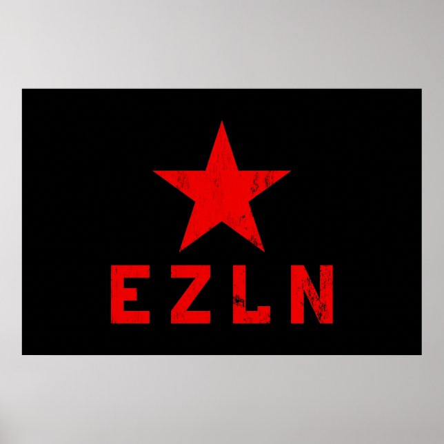 Poster EZLN - Ejército Zapatista de Liberación Nacional (Devant)