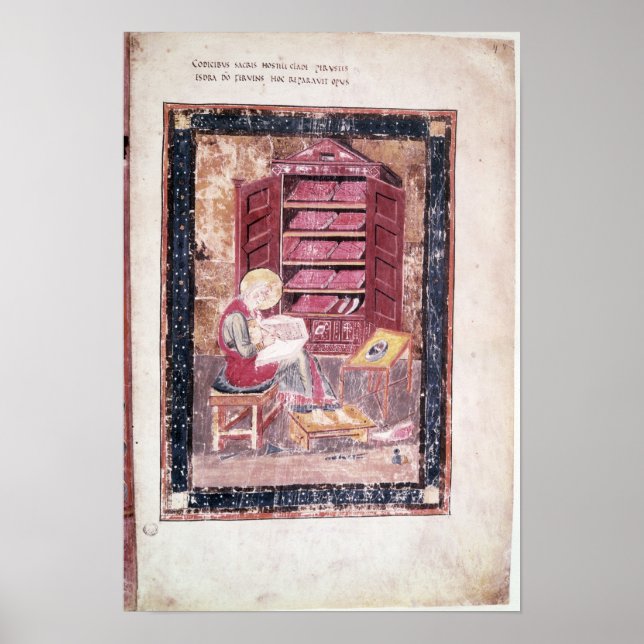 Poster Ezra écrit les livres sacrés (Devant)