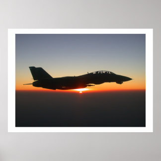 Poster F14 Tomcat Fighter Jet Afghanistan