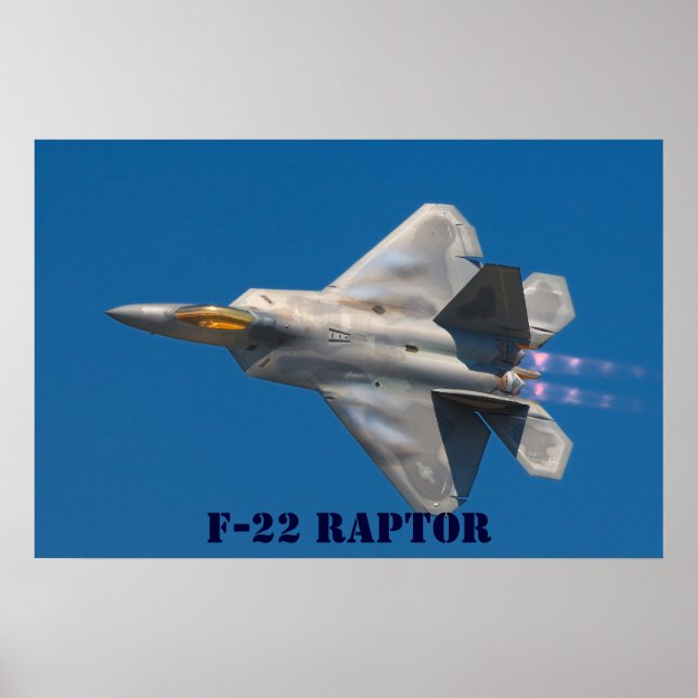 POSTER F22 RAPTEUR (Devant)