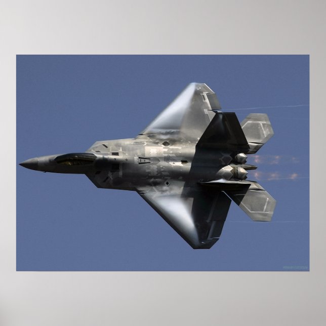 Poster F22 Raptor (Devant)