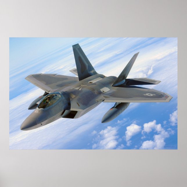 Poster F22 Raptor (Devant)