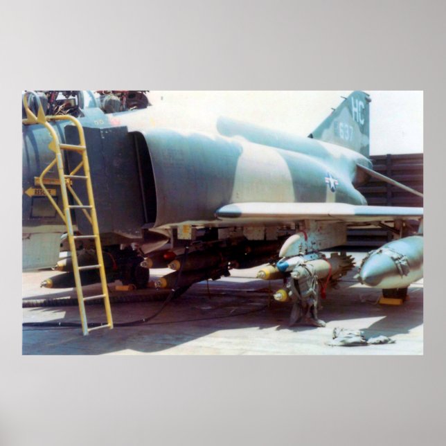 Poster F4 Options Fighter Jet 1969 (Devant)