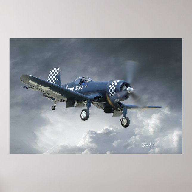 Poster F4U Corsair (Devant)