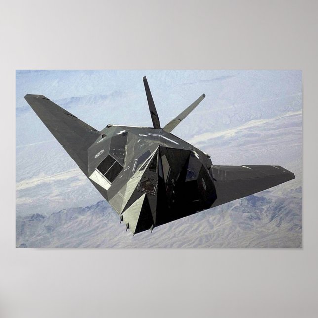 Poster F-117 Nighthawk (Devant)