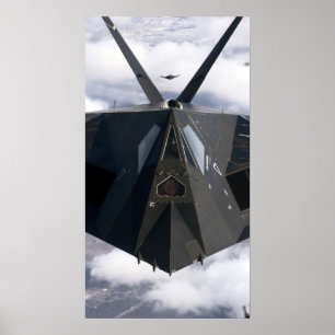 Poster F-117 Nighthawk Aircraft