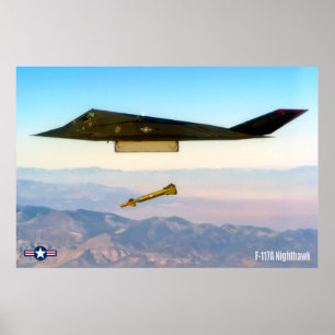 POSTER F-117A NUIT