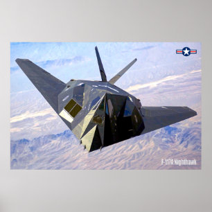 POSTER F-117A NUIT