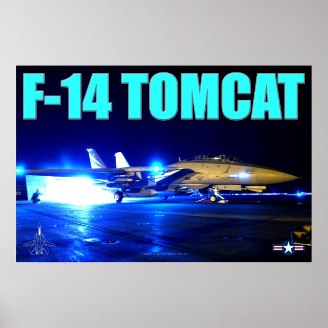 POSTER F-14 TOMCAT (Devant)