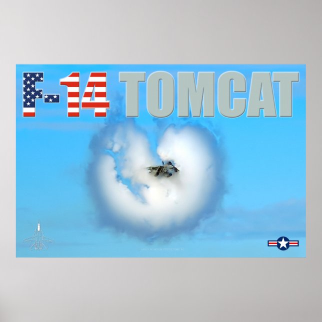POSTER F-14 TOMCAT (Devant)