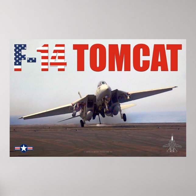 POSTER F-14 TOMCAT (Devant)