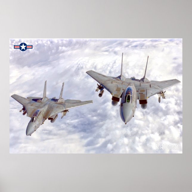 POSTER F-14 TOMCAT (Devant)