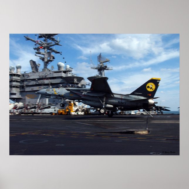 Poster F-14 Tomcat VF-31 Tomcatter (Devant)
