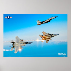 POSTER F-15C EAGLE