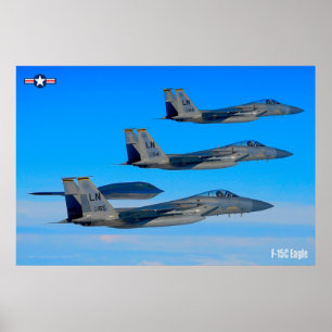 POSTER F-15C EAGLE