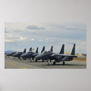 Poster F-15E Aigles de grève