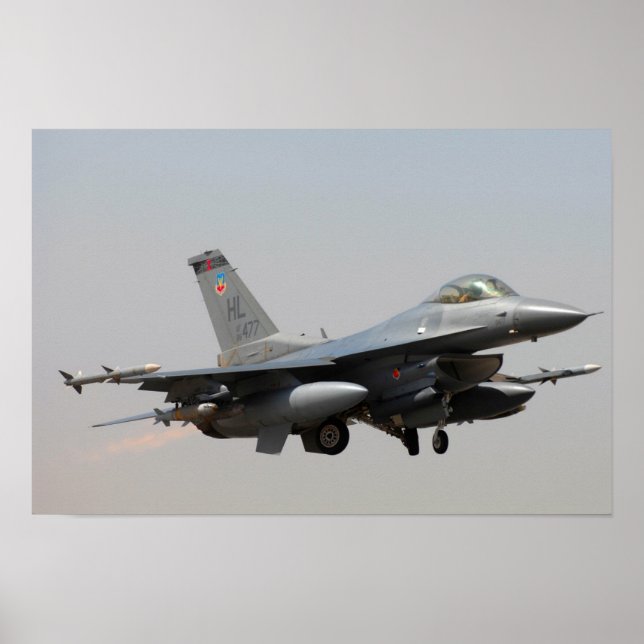 POSTER F-16 (Devant)