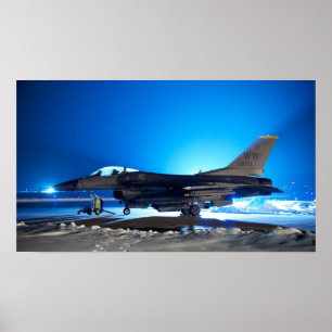 Poster F-16 Falcon de combat