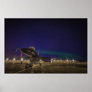 Poster F-16 Faucon combattant