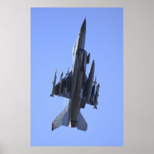 Poster F-16 Faucon combattant
