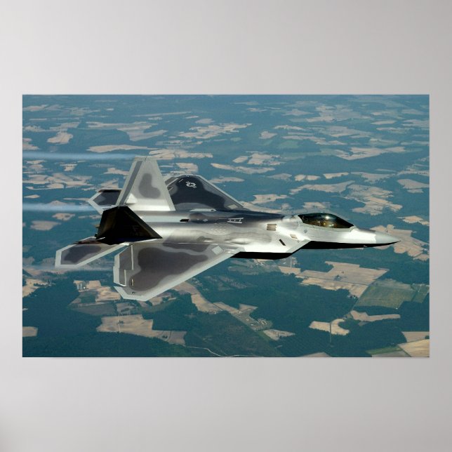 Poster F-22 Raptor (Devant)