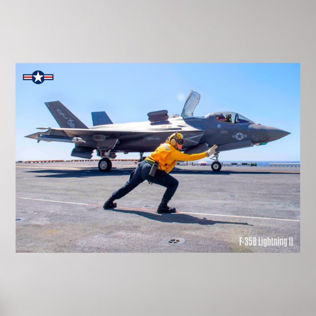 POSTER F-35B LIGHTNING II (Devant)