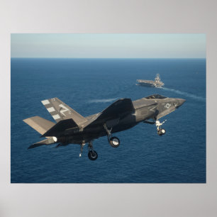 Poster F-35C Lightning II