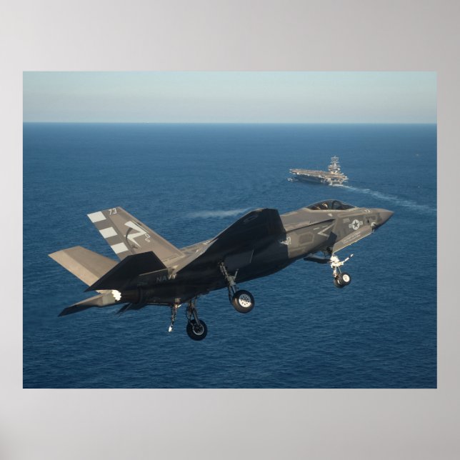 Poster F-35C Lightning II (Devant)