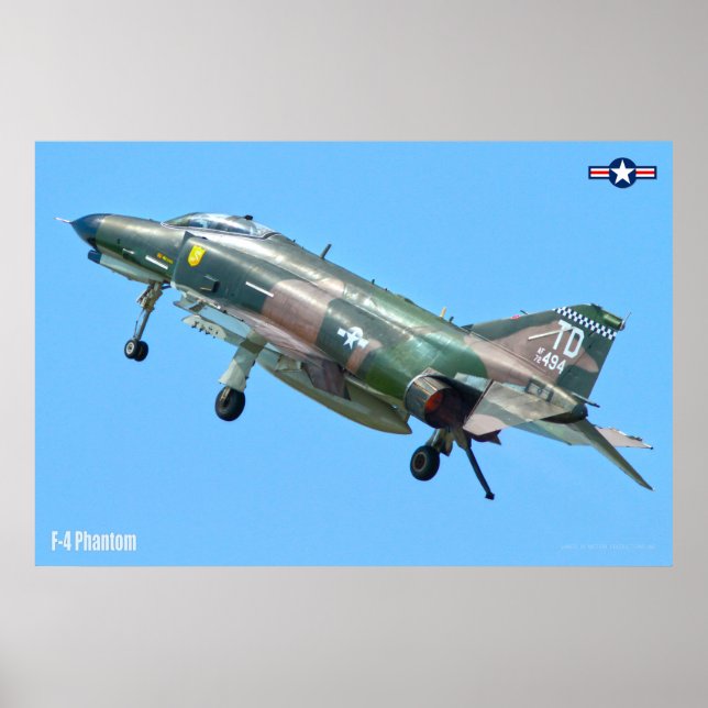 POSTER F-4 PHANTOM (Devant)
