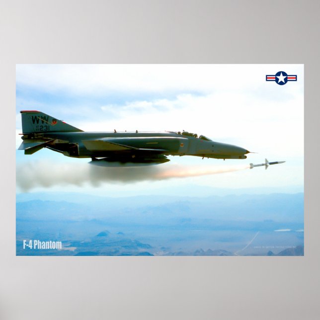 POSTER F-4 PHANTOM (Devant)