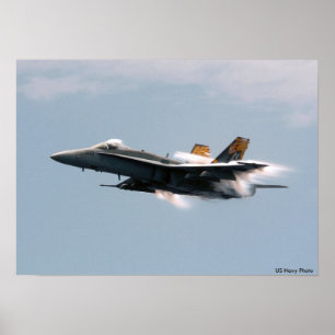 Poster F/A-18 Hornet