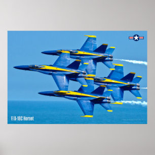 POSTER F/A-18C HORNET