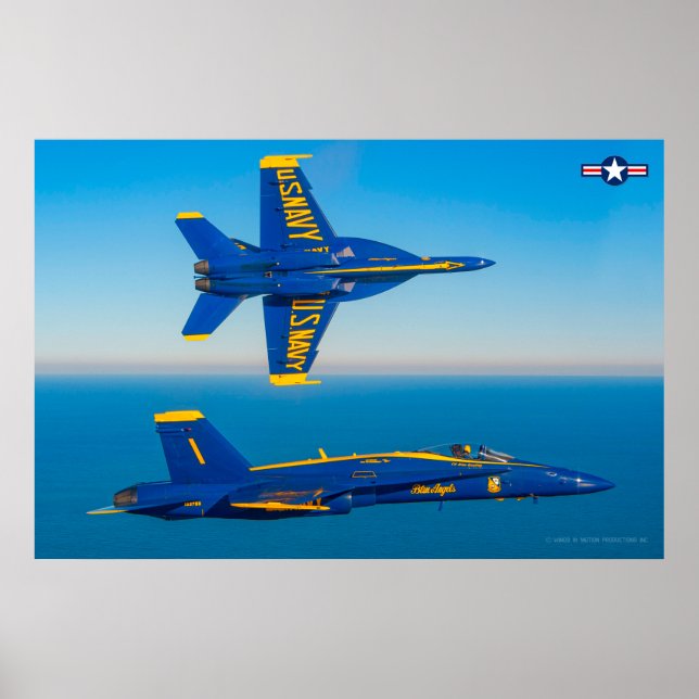 POSTER F/A-18C HORNET (Devant)