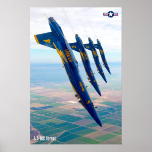 POSTER F/A-18C HORNET