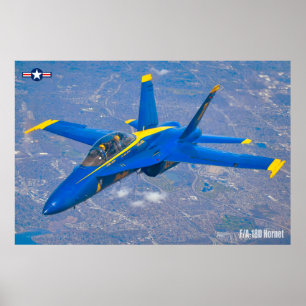 POSTER F/A-18D HORNET