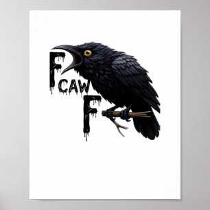 Poster F Caw F Rétro Classique