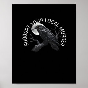 Poster F-Caw-F - Soutenez votre meurtre classique